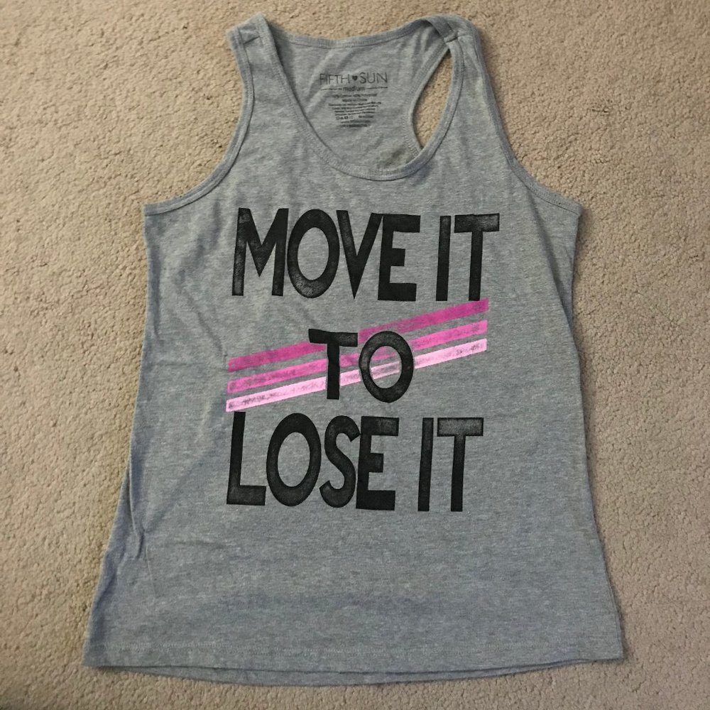 Fifth Sun Sleeveless Gray Top